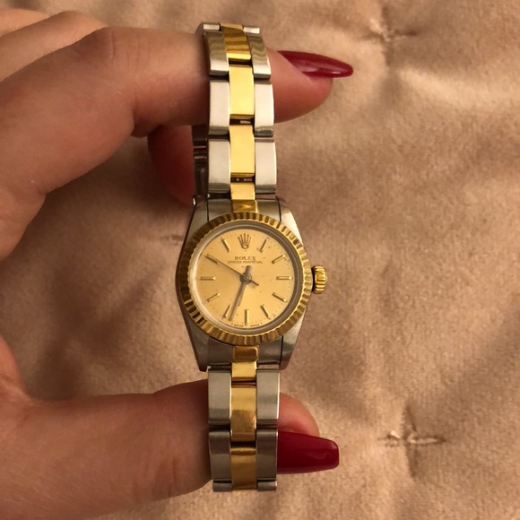 Rolex Oyster Perpetual 2 tone Automatic - Picture 6 of 9